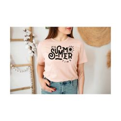 its summer time svg, summer svg, summer time svg, beach svg, cut file for cricut and silhouette