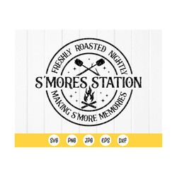 s'mores station svg, making s'more memories svg, summer svg, smores svg, camping shirt ,marshmallows svg, instant download files for cricut