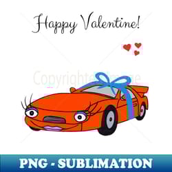 funny red car - sublimation-ready png file - instantly transform your sublimation projects