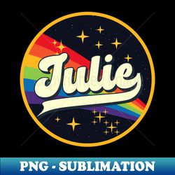 Julie  RaiJuliebow In Space Vintage Style - PNG Transparent Digital Download File for Sublimation - Transform Your Sublimation Creations