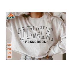team preschool svg, preschool squad, first day of school svg, back to school svg, preschool svg, preschool teacher, preschool teacher shirt