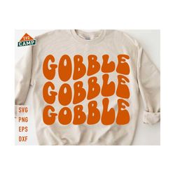 gobble gobble svg, thanksgiving svg, turkey svg, thankful svg, gobble gobble png, give thanks svg, thanksgiving shirt svg