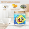 Spongebob Candle, Soy Wax, Scented, Frosted Glass Candle Cup - Large Size.png