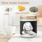 Marilyn Monroe Candle, Soy Wax, Scented, Frosted Glass Candle Cup - Large Size.png
