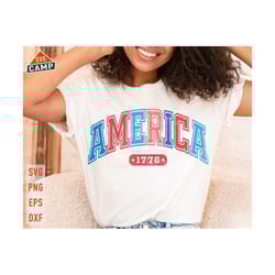 america svg, varsity america svg, fourth of july svg, 4th of july svg, america png, patriotic svg, independence day svg, 4th of july shirt