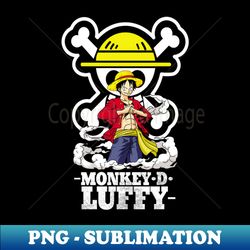 Monkey D Luffy - Signature Sublimation PNG File - Revolutionize Your Designs