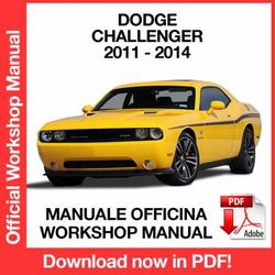 WORKSHOP MANUAL SERVICE REPAIR DODGE CHALLENGER (2011-2014) (EN)