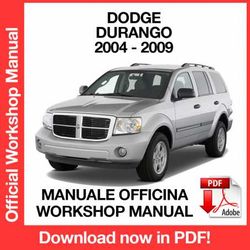 WORKSHOP MANUAL SERVICE REPAIR DODGE DURANGO (2004-2009) (EN)