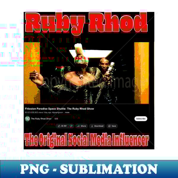 Ruby Rhod The Original Social Media Influencer - Aesthetic S | Inspire ...