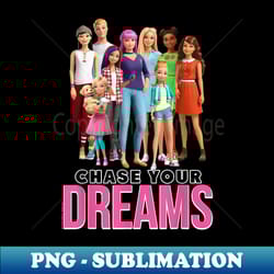 barbie dreamhouse adventures chase your dr - special edition sublimation png file - instantly transform your sublimation projects