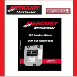 MERCURY Mercruiser ECM 555 Diagnostics Service Manual 36 pdf Download