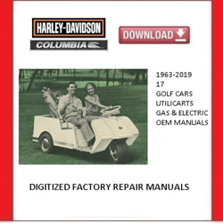 HARLEY DAVIDSON Coumbia Par Car 17 Popular Service Repair Manuals 1963-2019 pdf download