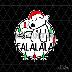 Lovely Falalala Disney Baymax Christmas SVG File For Cricut