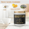 Led Zeppelin Candle, Soy Wax, Scented, Frosted Glass Candle Cup - Large Size.png