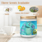 Monsters Inc Candle, Soy Wax, Scented, Frosted Glass Candle Cup - Large Size.png