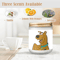 Scooby Doo Candle, Soy Wax, Scented, Frosted Glass Candle Cup - Large Size.png