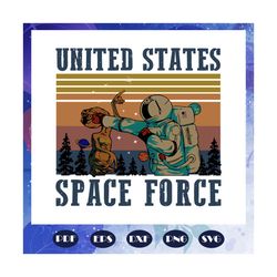 united states space force svg, nasa svg, nasa astronaut svg, nana astronaut moon svg, vintage nasa astronaut svg, retro