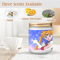 Sailor Moon Candle, Soy Wax, Scented, Frosted Glass Candle Cup - Large Size.png