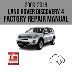 Land Rover Discovery 4 2009-2016 Workshop Service Repair Manual Download