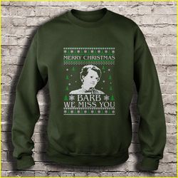 merry christmas bartender plaid shirt