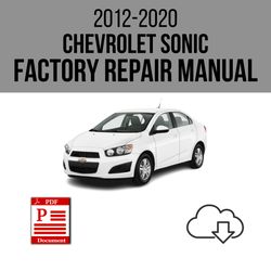 Chevrolet Sonic 2012-2020 Workshop Service Repair Manual Download