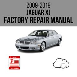 Jaguar XJ 2009-2019 Workshop Service Repair Manual Download