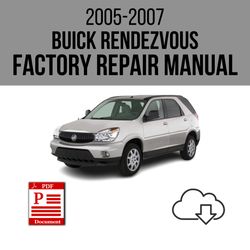 Buick Rendezvous 2005-2007 Workshop Service Repair Manual Download