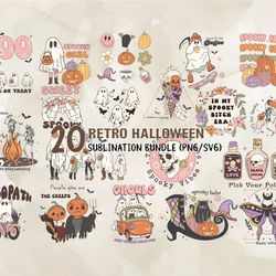 20 retro halloween png, halloween svg, cute halloween, halloween, halloween png 95