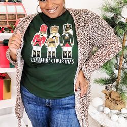 crushin christmas nutcracker t-shirt