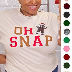 soft ideal chenille oh snap graphic t-shirt
