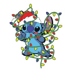 stitch disney xmas light christmas,christmas svg, cricut file, di logo christmas svg, disney svg, instant download