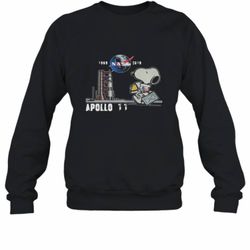 nasa 1969 2019 apollo 11 astronaut snoopy shirt sweatshirt