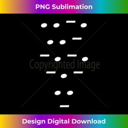 funny profanity fuck it off morse code long sleeve shirt tank - bohemian sublimation digital download - elevate your style with intricate details