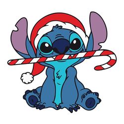 santa stitch disney christmas,christmas svg, cricut file, stitch logo christmas svg, disney svg, instant download
