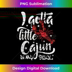 crawfish boil little cajun in my soul crayfish fest - crafted sublimation digital download - challenge creative boundaries