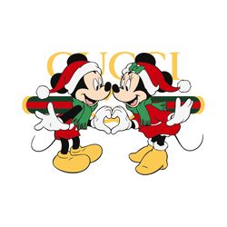 gucci disney mickey christmas svg, disney mickey christmas svg files, logo christmas svg, instant download
