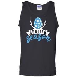 hunting season cute bunny funny easter t shirt1 tank top
