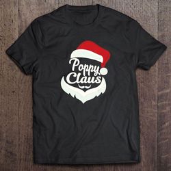 poppy claus santa claus christmas2 t-shirt