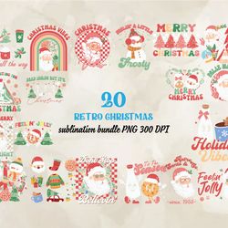 20 Retro Christmas Png, Christian Christmas Svg, Christmas Design, Christmas Shirt, Christmas 140