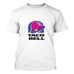new taco bell food logo t-shirt men