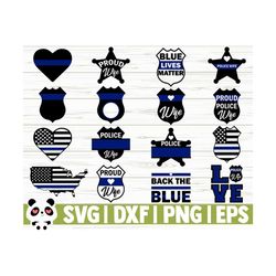 police wife svg, monogram svg, police badge svg, police officer svg, police svg, back the blue svg, thin blue line svg, police mom svg