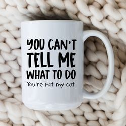 funny cat mug for cat lover coffee cup gift for cat lover cat mom crazy cat lady