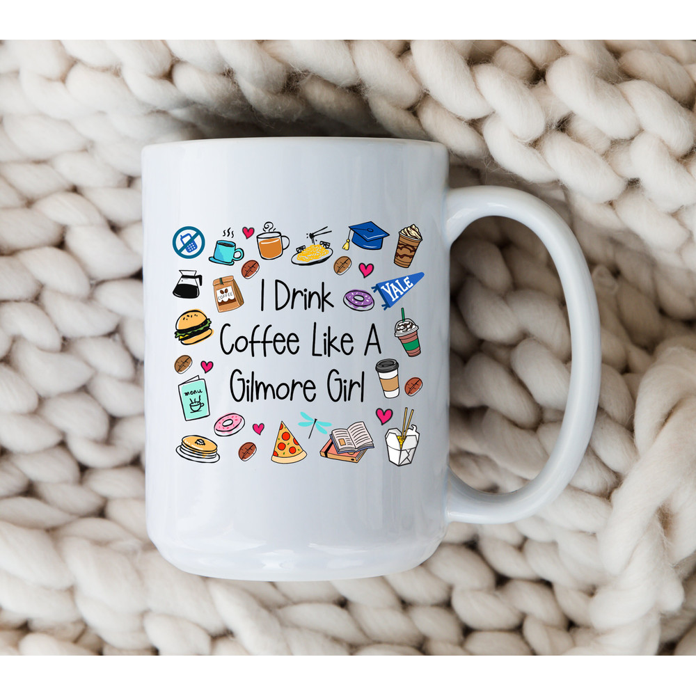 Gilmore Girls Mug for Gilmore Girls Fan Coffee Cup Lorelai Gilmore Stars Hollow Gift Luke's Diner Coffee Lover Mug Rory Gilmore 1.jpg
