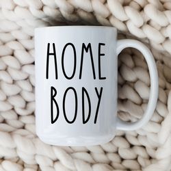 homebody mug gift for her introvert coffee cup work from home mug gift for cat