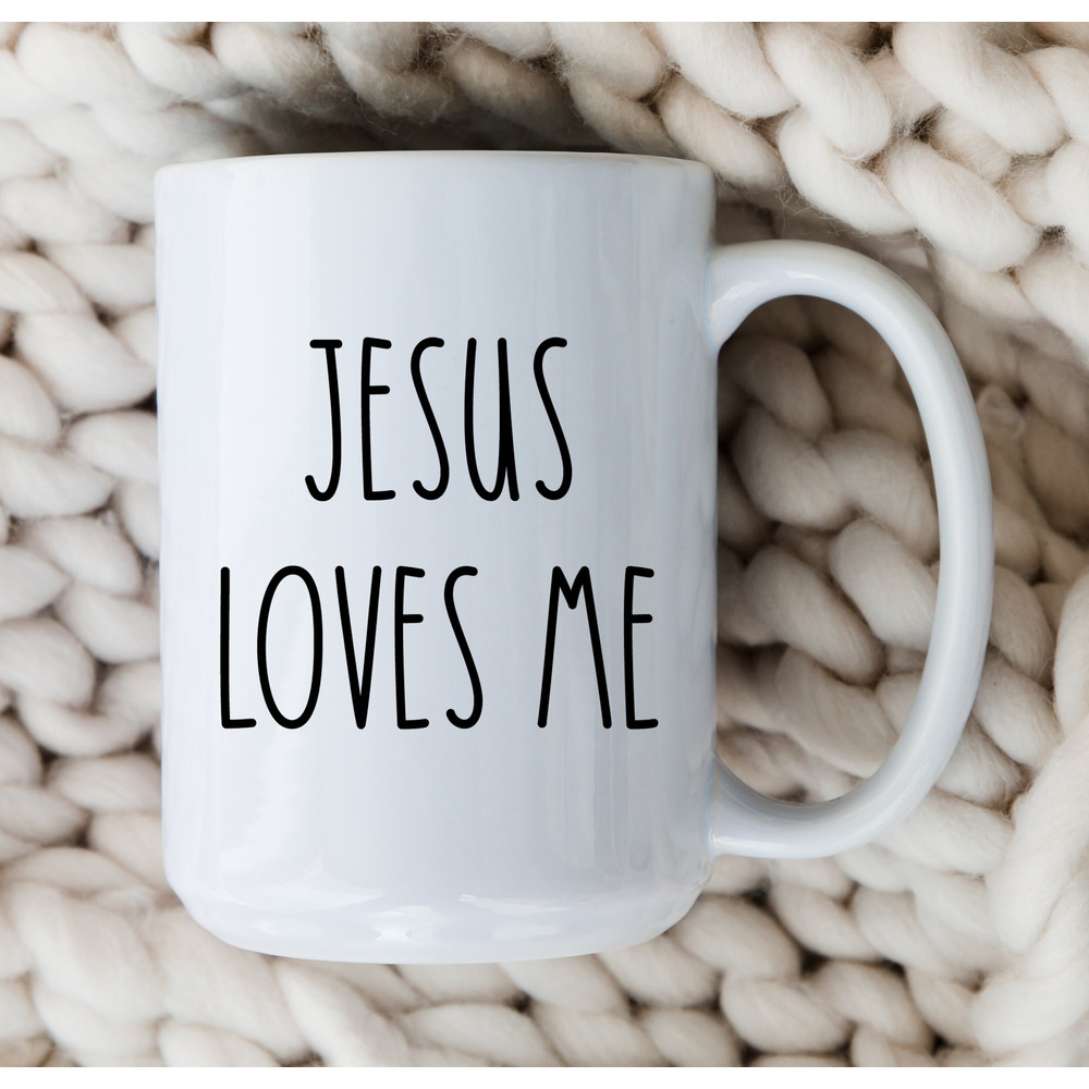 Jesus Loves Me Mug Christian Faith Coffee Cup Religious Gift I Love Jesus.jpg