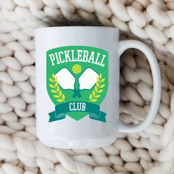 pickleball mug pickleball lover coffee cup gift for her sport coach gift country