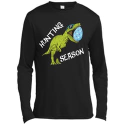 hunting season easter shirt toddler with dinosaur graphic long sleeve moisture absorbing shirt