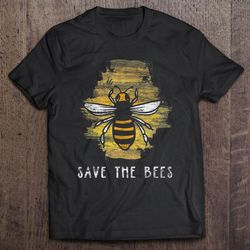 save the bees tee retro kids gift climate change christmas tshirt