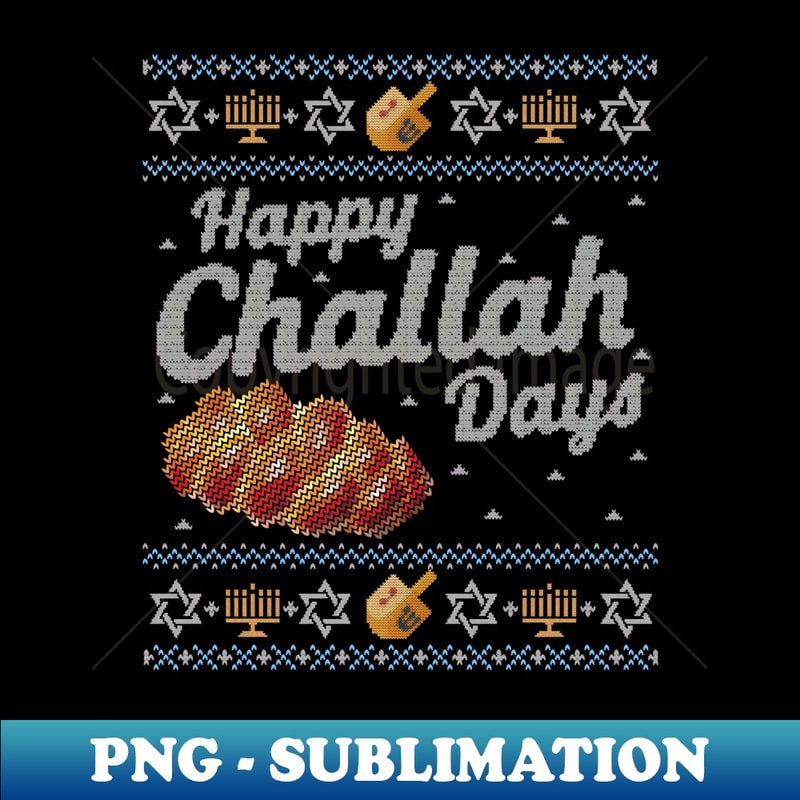 AO-20231114-9907_Happy Challah Days Ugly Hanukkah Sweater Funny Chanukah Long Sleeve.jpg