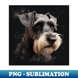 miniature schnauzer - high-quality png sublimation download - perfect for personalization